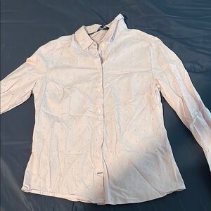Light Pink Button-Up Shirt